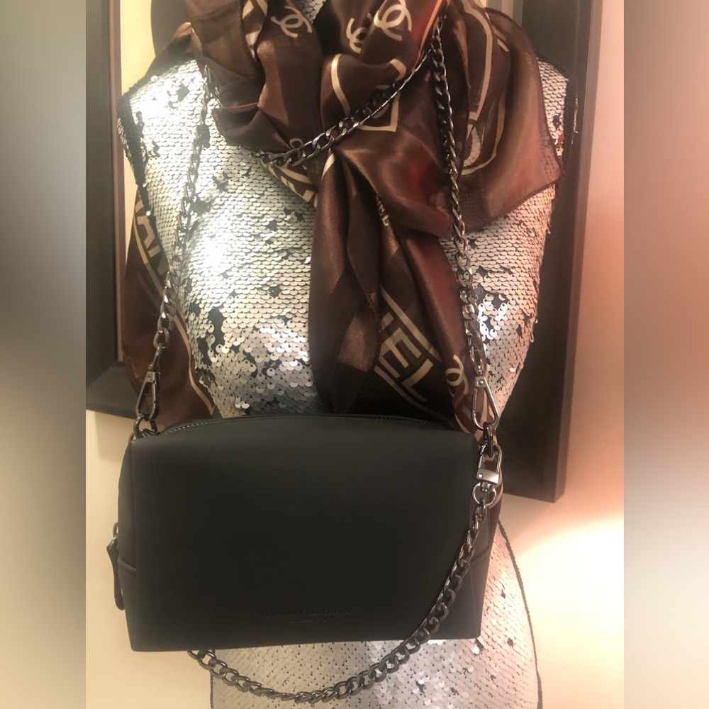 Authentic BURBERRY Remodelled/Restyled Crossbody/ Shoulder/Purse Cosmetic Bag